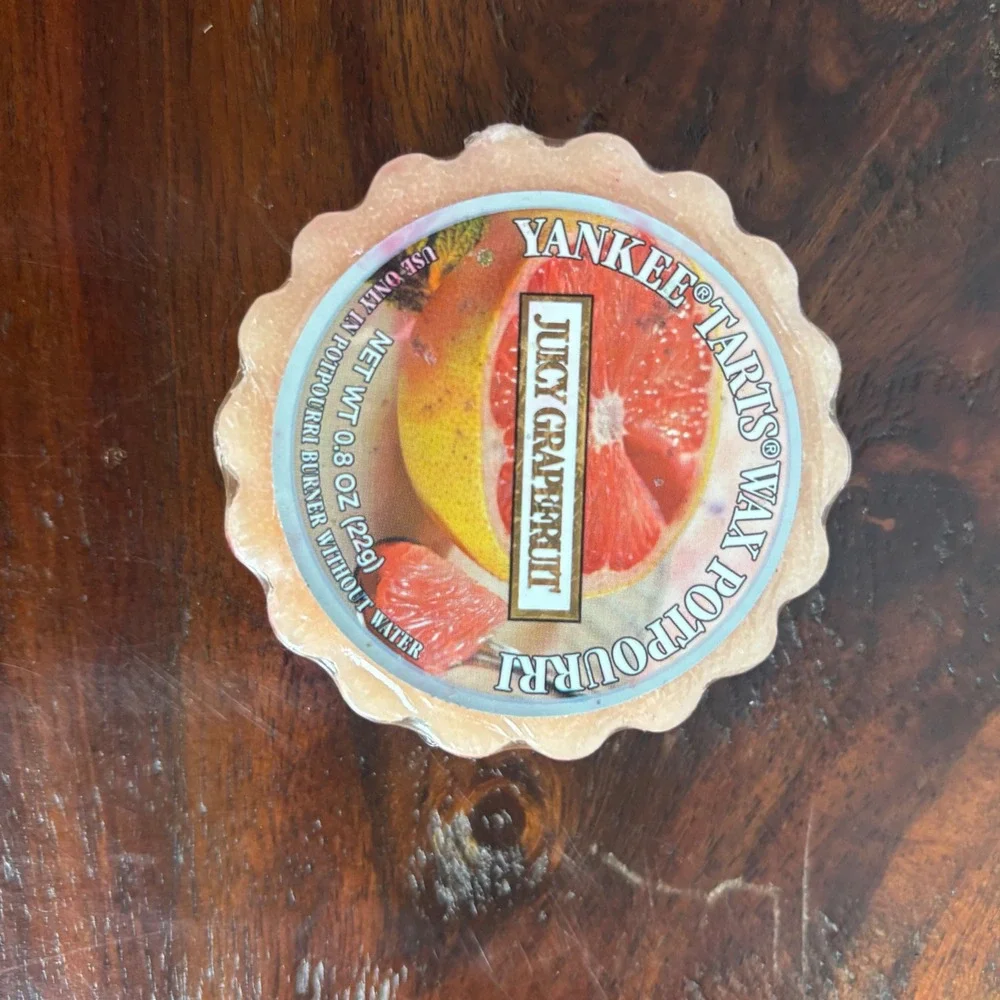 Yankee Candle‎ Tarts Wax Juicy Grapefruit Scented Wax Melt 0.8oz 22g NEW